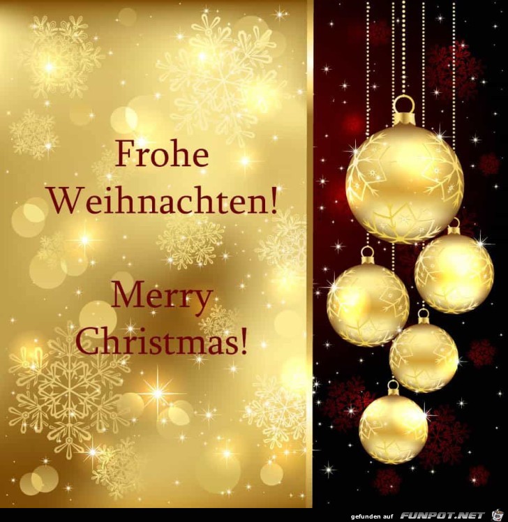 Frohe Weihnachten