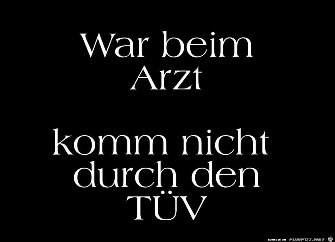 War beim Arzt War beim Arzt