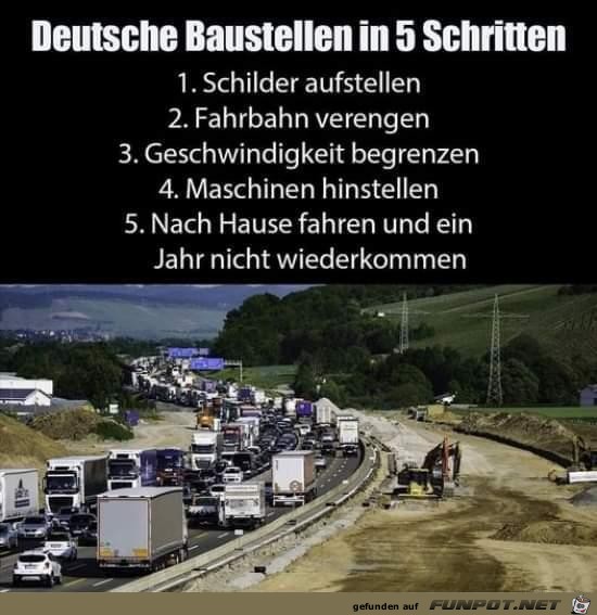 Deutsche Baustelle