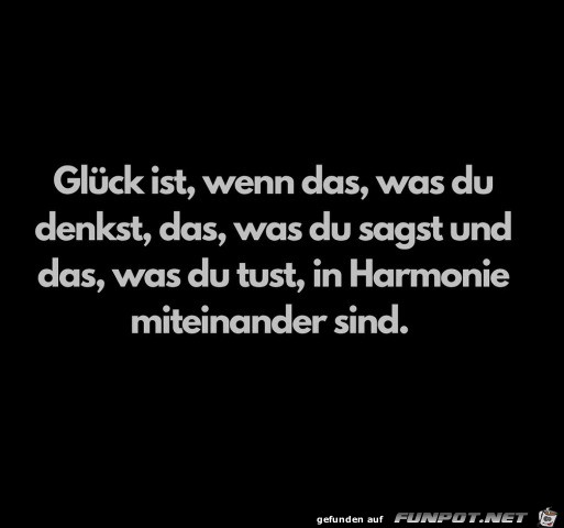 Glck ist