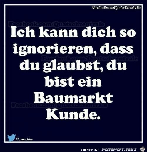 Baumarkt Kunde