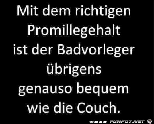 Wie die Couch