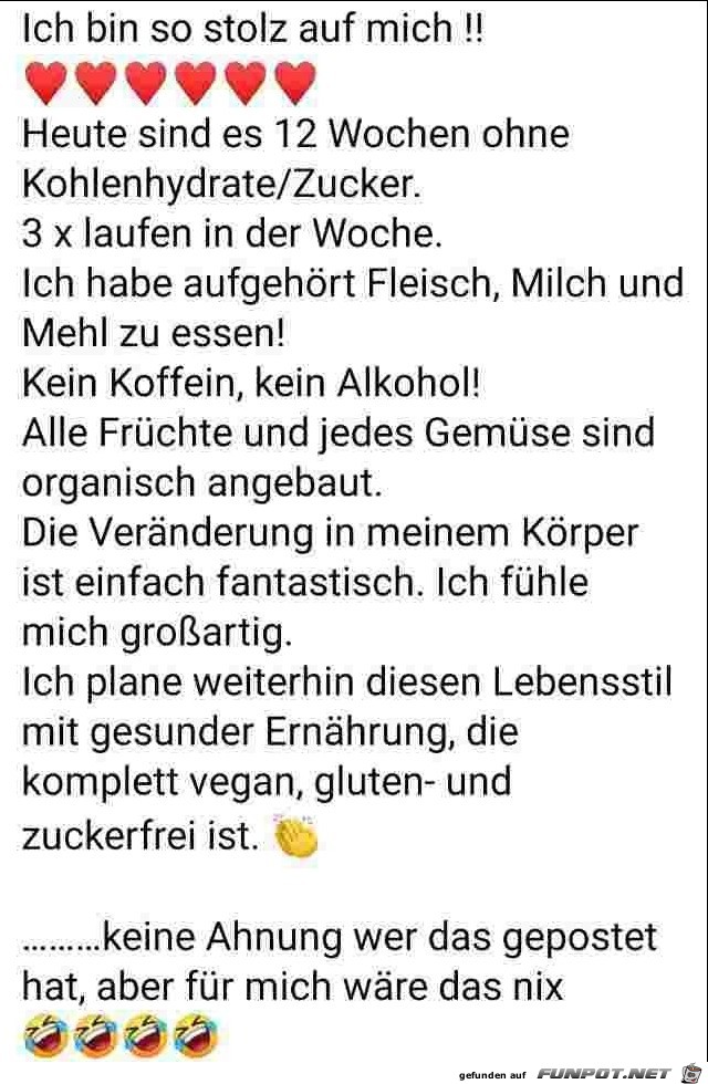 Ich bin so stolz