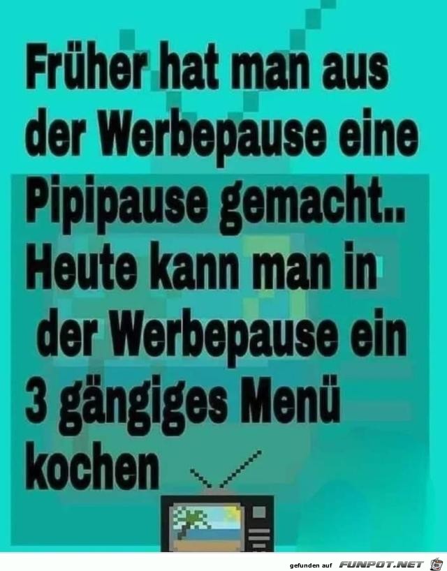 Werbepause