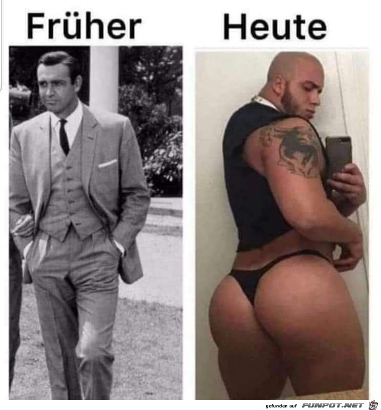 Frher und heute