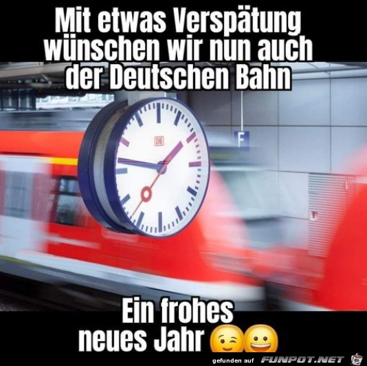 Mit etwas Versptung