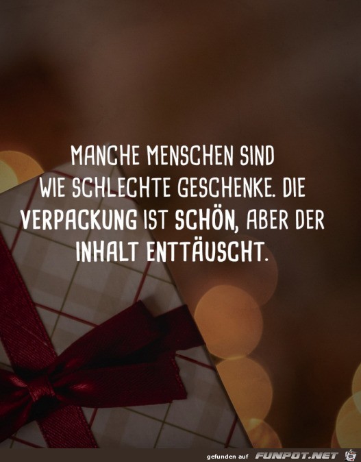 Schlechte Geschenke