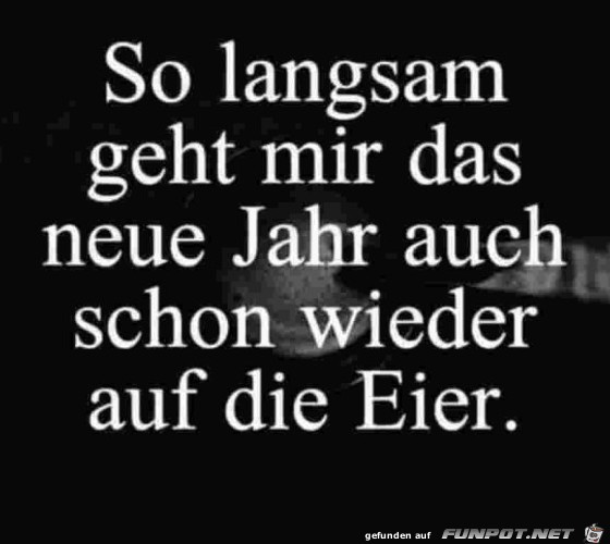 So langsam