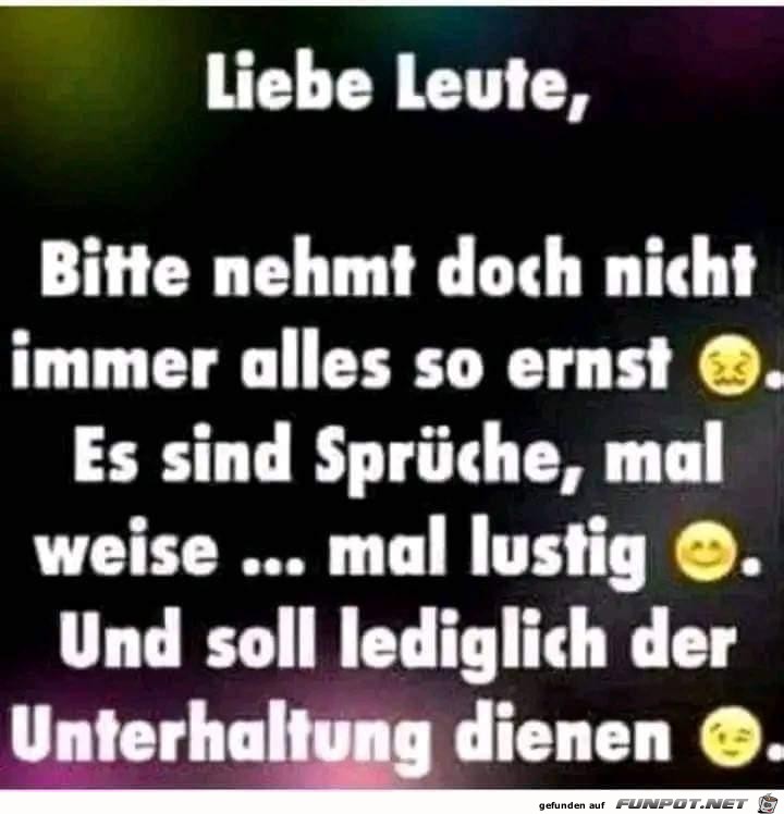 Liebe Leute