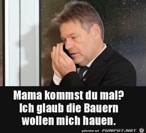 Erst mal die Mama anrufen