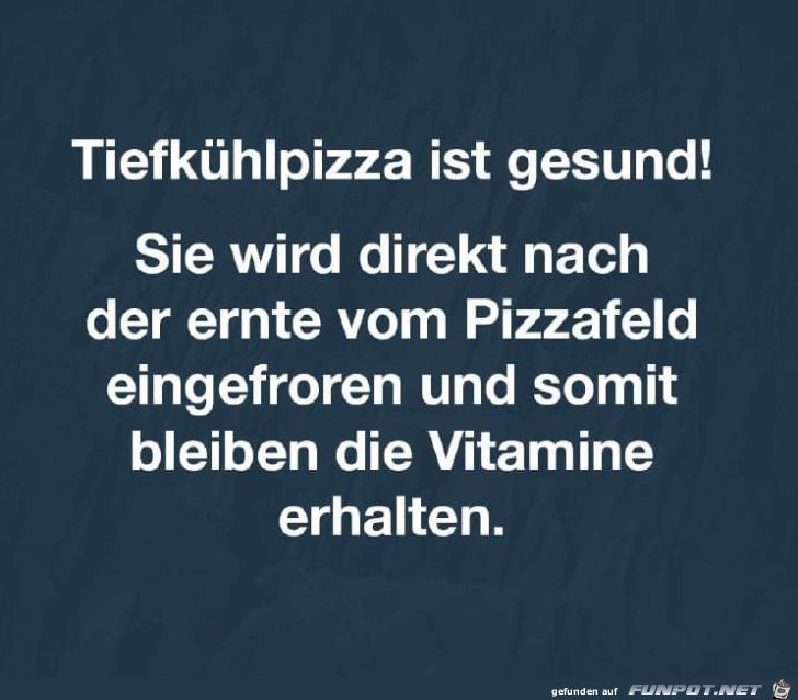 Tiefkhlpizza