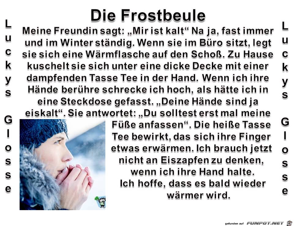 Die Frostbeule