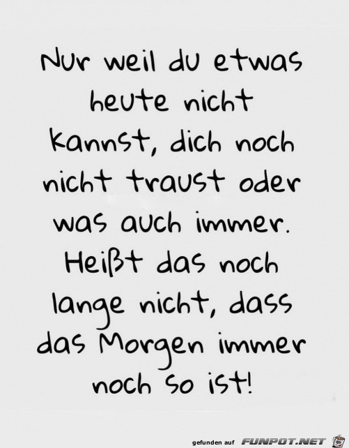 So ist es