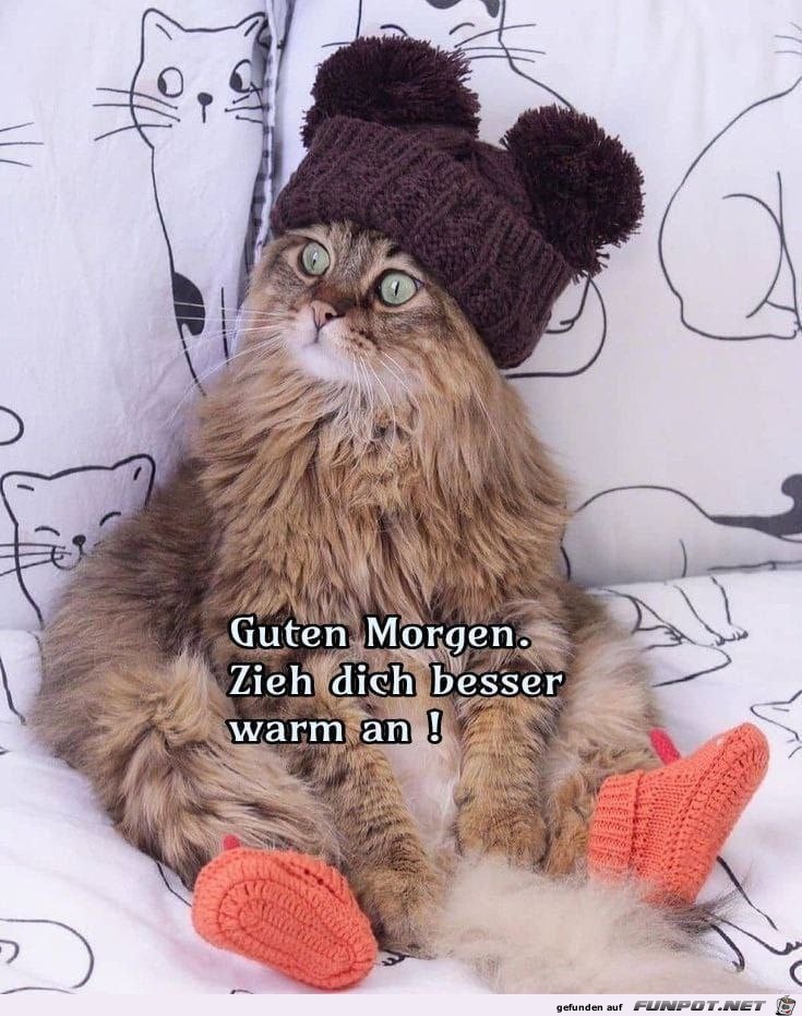 Warm anziehen