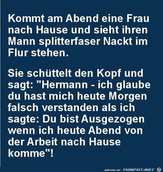 Falsch verstanden