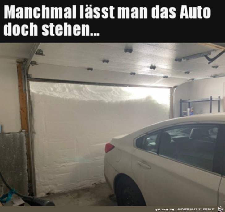 Heute nicht mit dem Auto