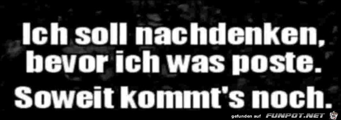 Nachdenken Nachdenken