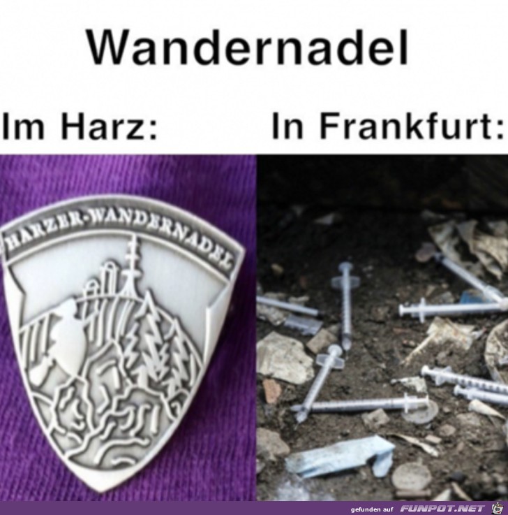 Wandernadel