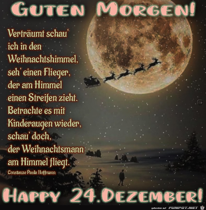 Heiligabend, 24. Dezember