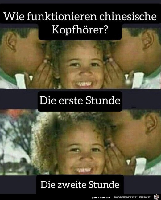 Chinesische Kopfhrer