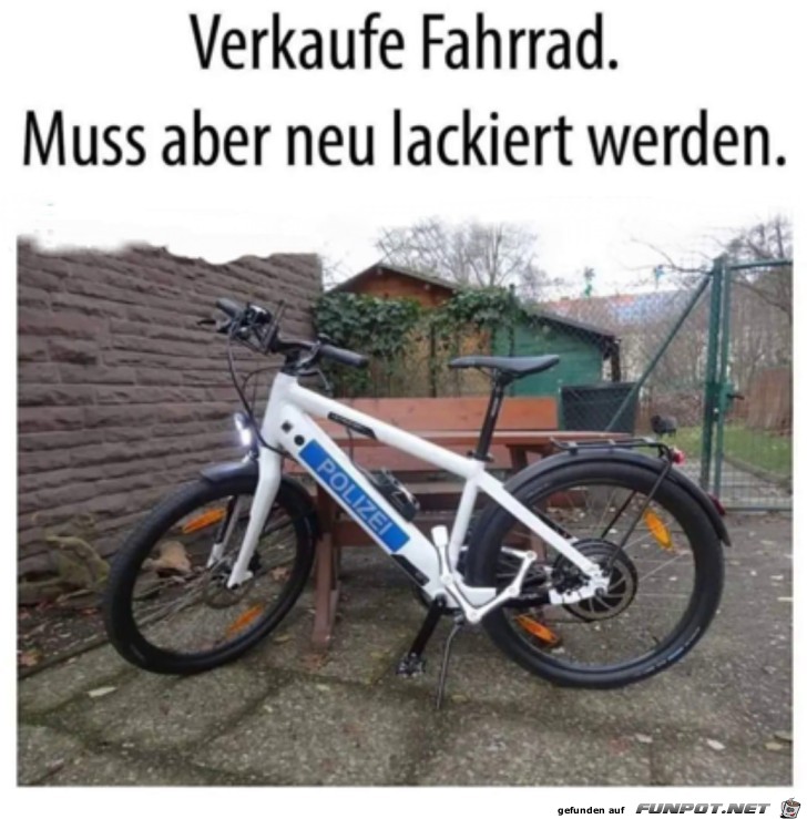 Verkaufe Fahrrad