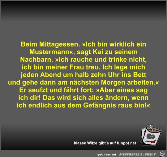 Beim Mittagessen Beim Mittagessen