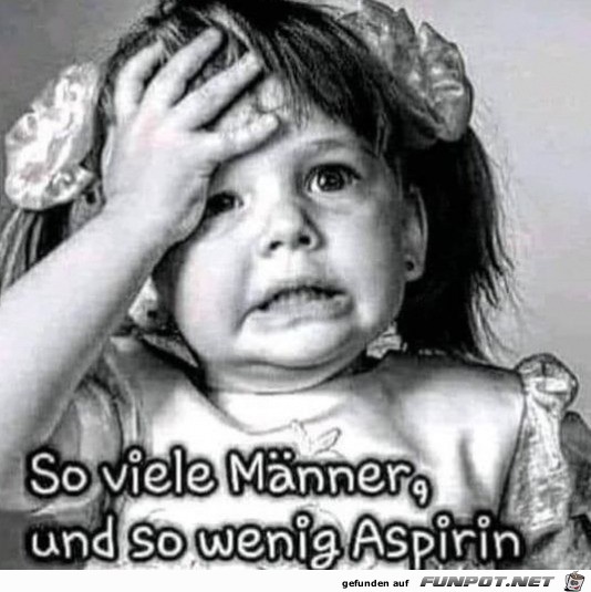 So wenig Aspirin