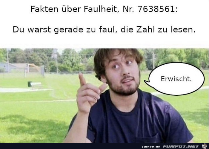 Faulheit