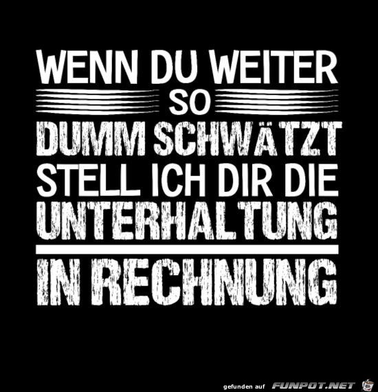 Unterhaltung Unterhaltung