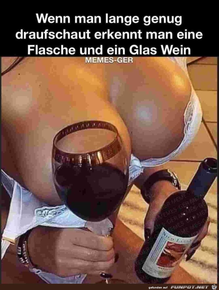 Ein Glas Wein