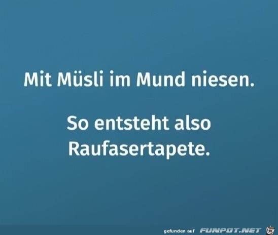 Msli im Mund