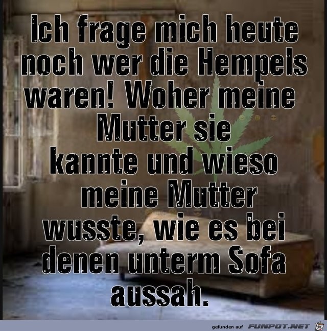 Ich frage mich