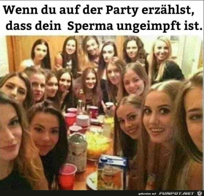 witziges Bild 'Auf der Party' - tausende Bilder auf FUNPOT