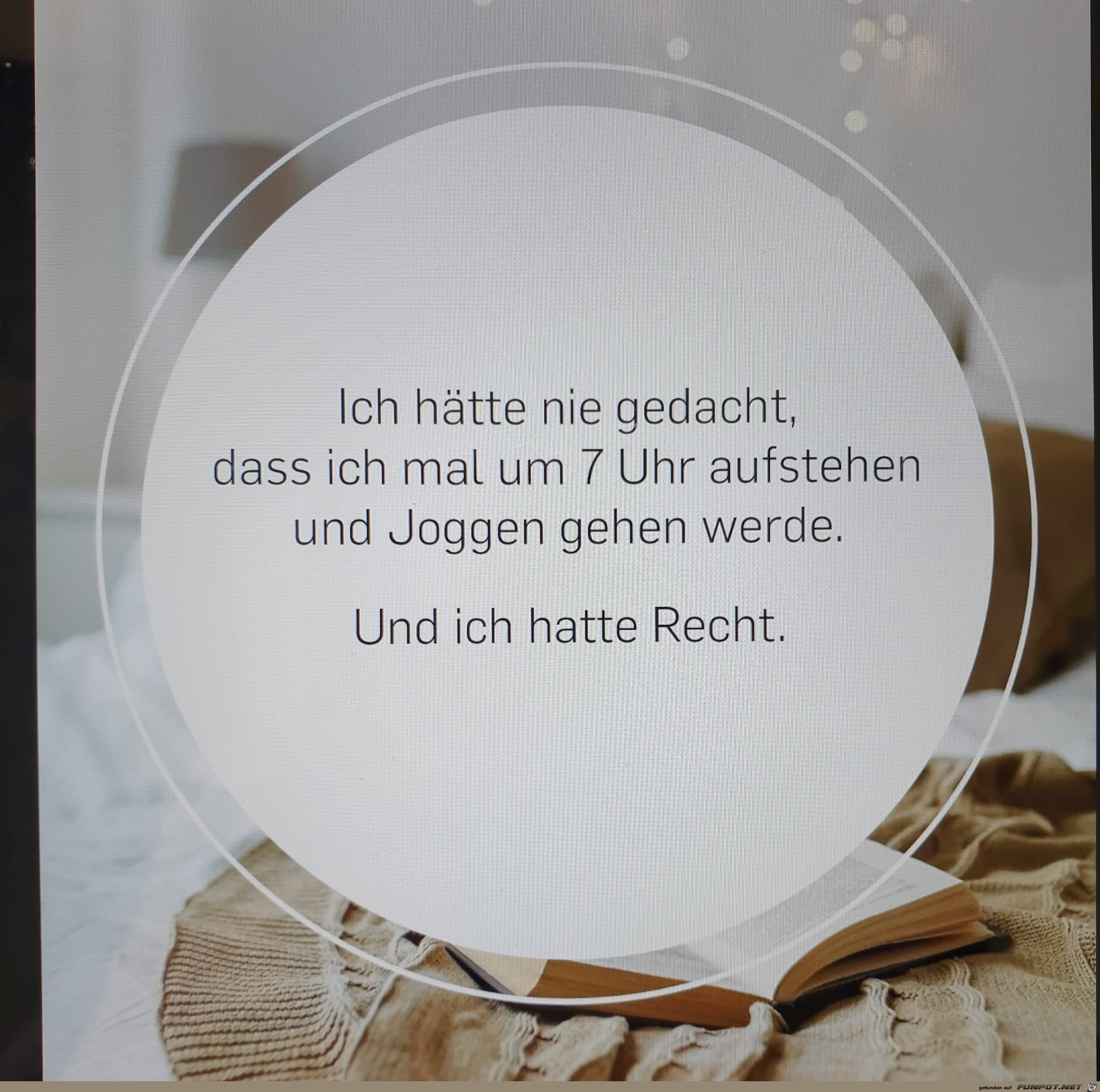 Ich hatte Recht