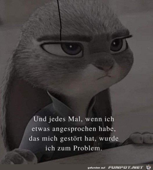 Ist leider so