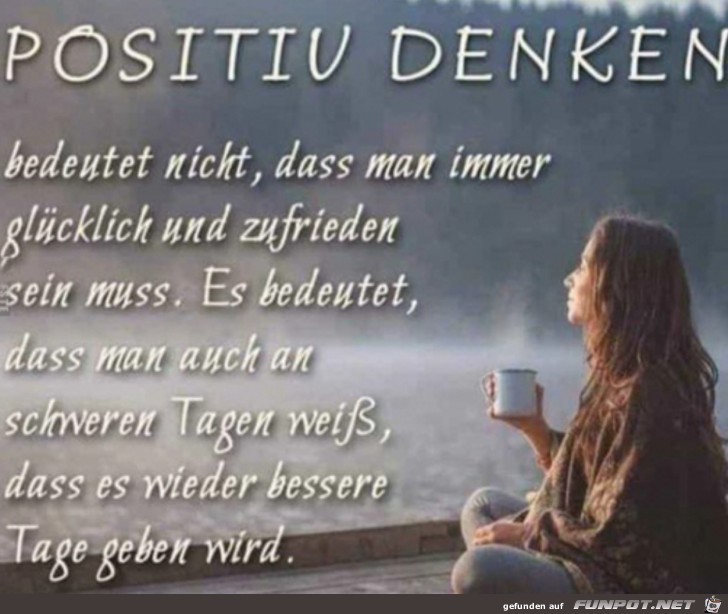 Positiv denken