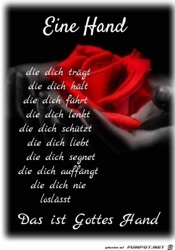 Eine Hand die dich trgt