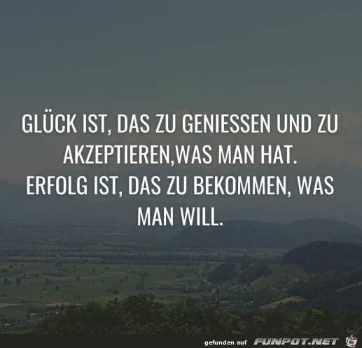 Glck ist