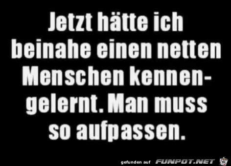 Aufpassen Aufpassen