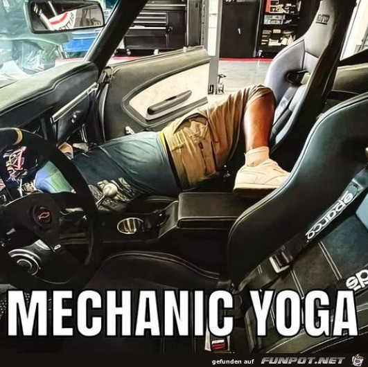 Mechaniker-Yoga