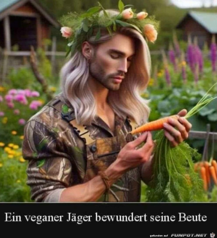 Ein veganer Jger