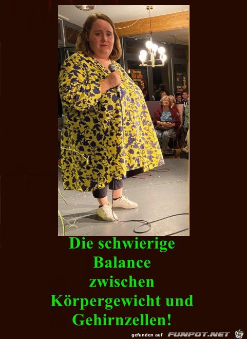 Balance gesucht!