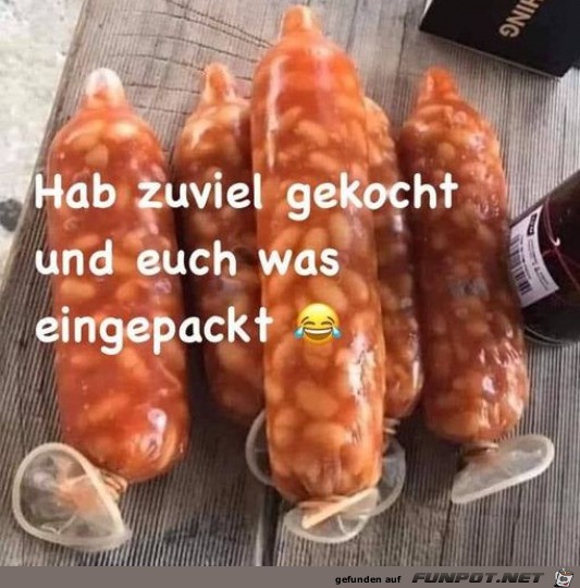 Dann lieber nichts zum Essen