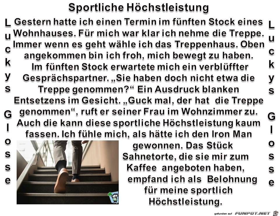 Sportliche Hchstleistung