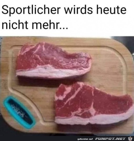 Wie sportlich