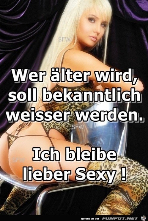 lieber Sexy