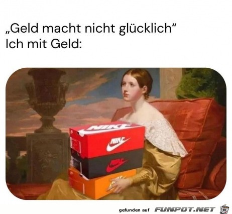 Ich mit Geld