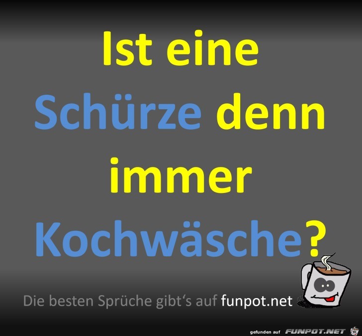 Kochwäsche Kochwäsche