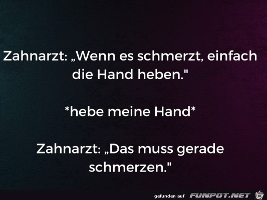 Beim Zahnarzt