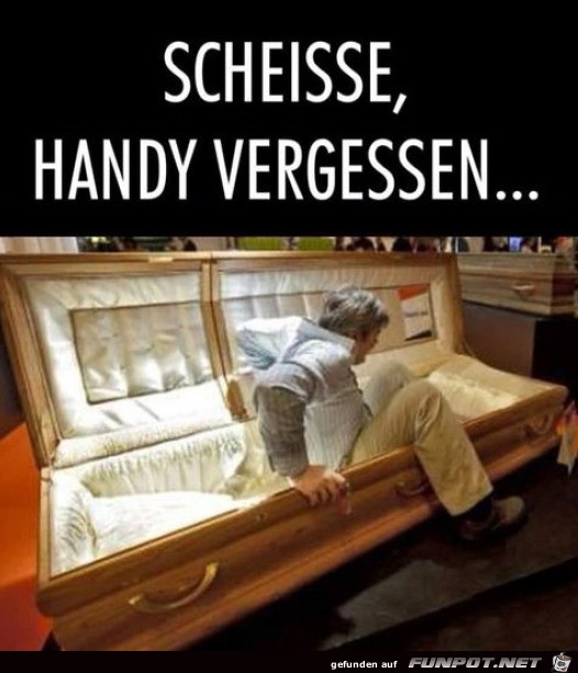 Handy vergessen